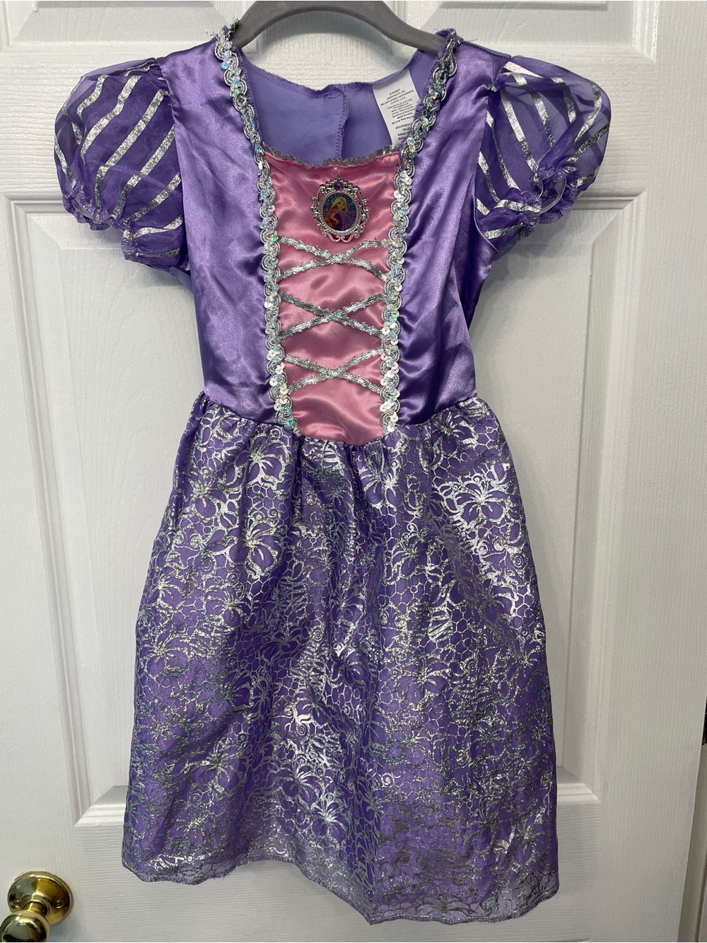 Disney Rapunzel Purple and Pink Princess Costume Dress